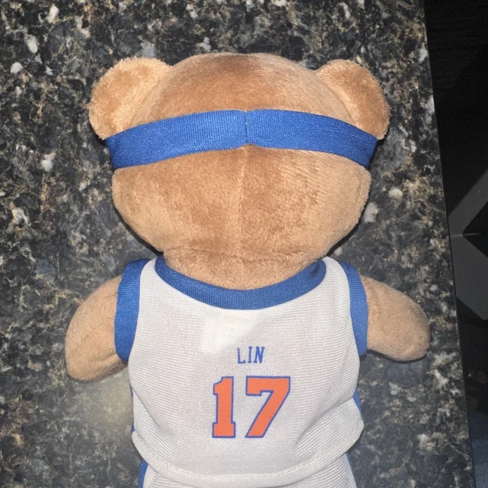 Forever Collectibles Jeremy Lin‎ Teddy Bear Plush NY Knicks #17 Linsanity